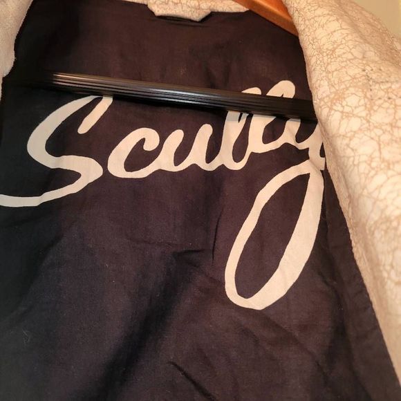 Vintage Scully Leather Beige Distressed Zipper Jacket - Picture 4 of 10